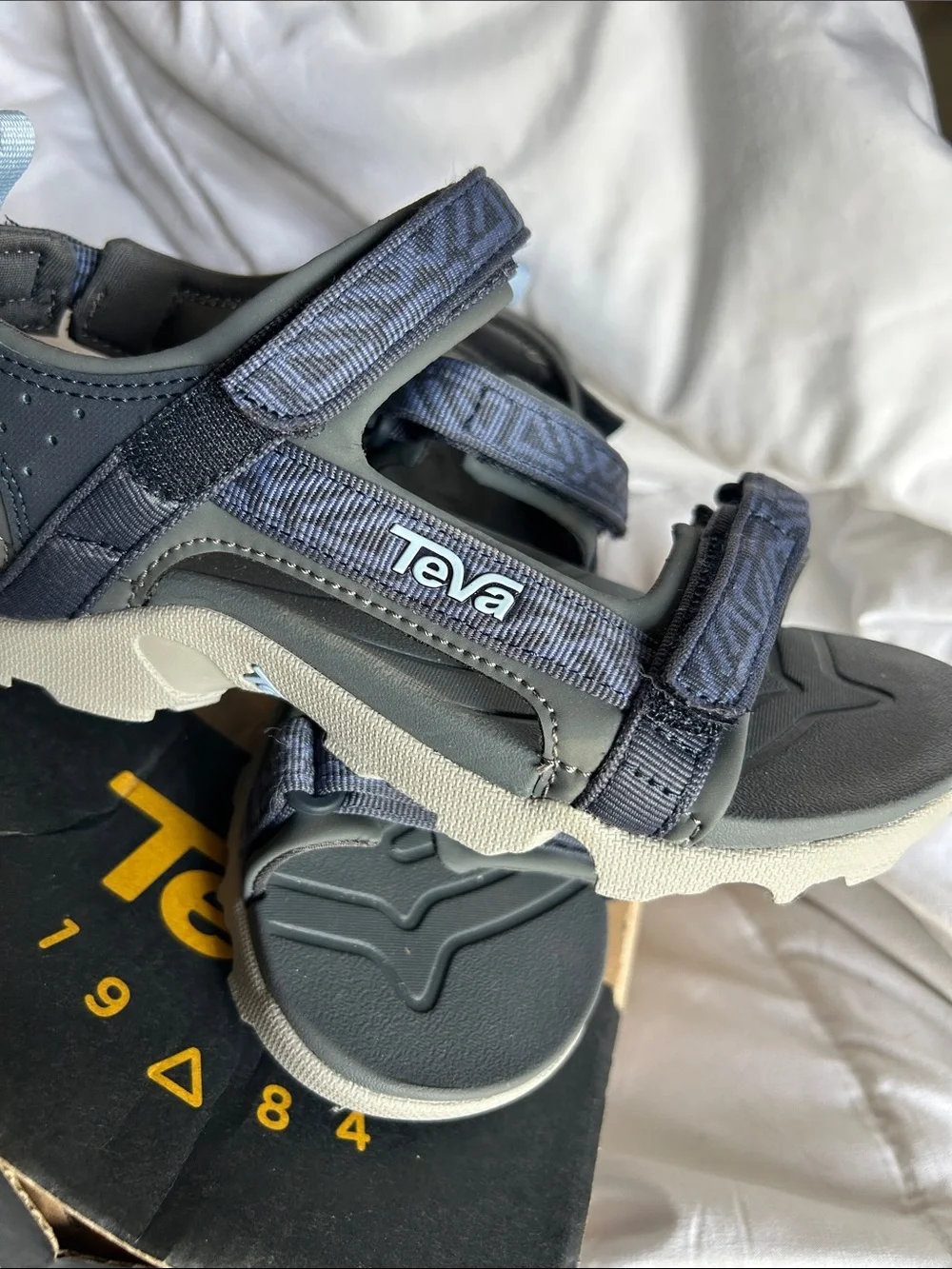 Teva Kids Navy and Gray Sport Sandals